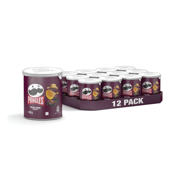 Pringles Texas BBQ 12x40g