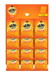 Mini Cheddars 12x35g